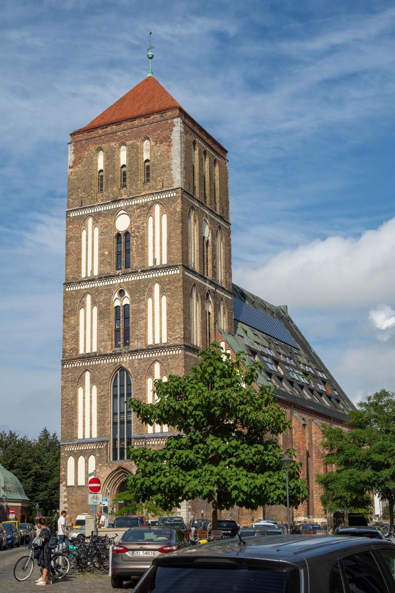 Ueber Den Daechern Der Altstadt Rostock Exteriér fotografie